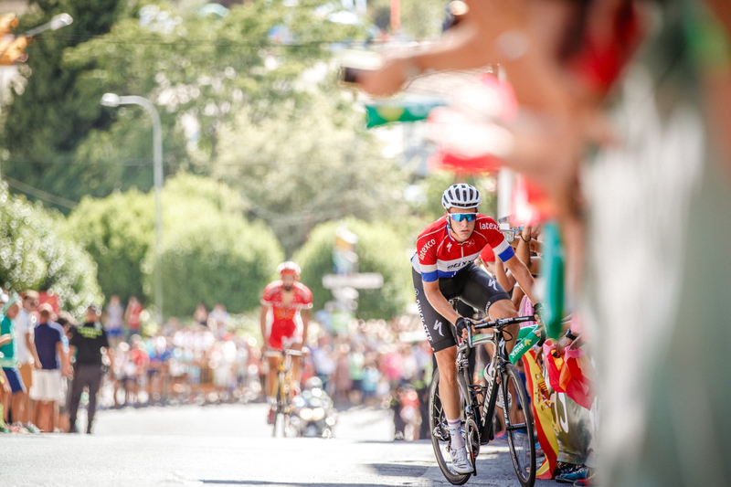 Etixx - Quick-Step animating La Vuelta - Stage 6: Cordoba - Sierra de Cazorla, 200.3 KM Photo: Iri Greco / BrakeThrough Media