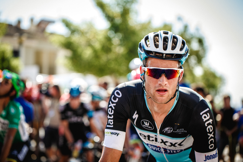 Etixx - Quick-Step animating La Vuelta - Stage 5: Rota - Alcala de Guadaira, 167.3 KM Photo: Iri Greco / BrakeThrough Media