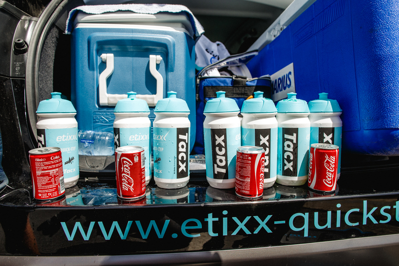 Soigneurs @ La Vuelta - Stage 8: Puebla de Don Fadrique - Murcia, 182.5 KM Photo: Iri Greco / BrakeThrough Media