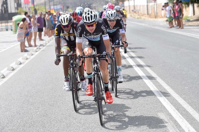 Vuelta a España - stage 9 - Cycling: 70th Tour of Spain 2015 / Stage 9
SERRY Pieter (BEL)/ MAES Nikolas (BEL)/ JIM Songezo (RSA)/
Torrevieja - Cumbre del sol. Benitachell (168.3Km)
Rit Etappe / Vuelta Tour d'Espagne Ronde van Spanje /(c)Tim De Waele 
