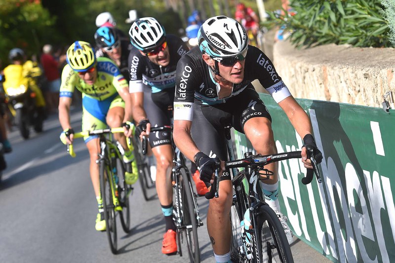 Vuelta a España - stage 9 - Cycling: 70th Tour of Spain 2015 / Stage 9
BOUET Maxime (FRA)/ SERRY Pieter (BEL)/ BRUTT Pavel (RUS)/ THOMAS Geraint (GBR)/ 
Torrevieja - Cumbre del sol. Benitachell (168.3Km)
Rit Etappe / Vuelta Tour d'Espagne Ronde van Spanje /(c)Tim De Waele 