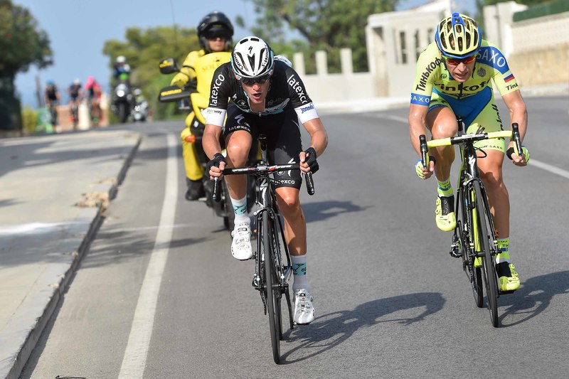 Vuelta a España - stage 9 - Cycling: 70th Tour of Spain 2015 / Stage 9
BOUET Maxime (FRA)/ BRUTT Pavel (RUS)/ 
Torrevieja - Cumbre del sol. Benitachell (168.3Km)
Rit Etappe / Vuelta Tour d'Espagne Ronde van Spanje /(c)Tim De Waele 