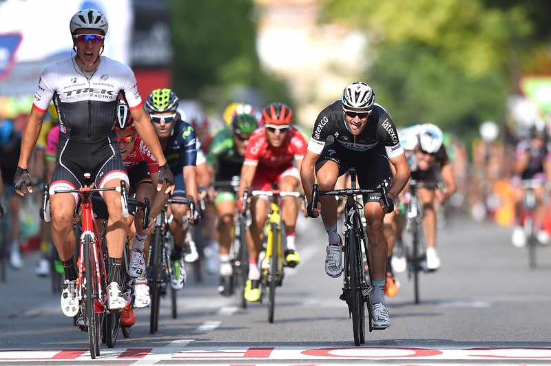 Vuelta a España - stage 12 - Cycling: 70th Tour of Spain 2015 / Stage 12 
Arrival / MAES Nikolas (BEL)/ 
Escaldes-Engordany Andorra - Lleida (173Km)/ 
Rit Etape / Vuelta Tour d'Espagne Ronde van Spanje /(c)Tim De Waele 