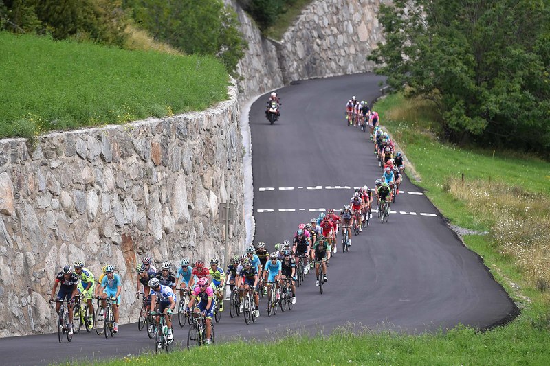 Vuelta a España - stage 11 - Cycling: 70th Tour of Spain 2015 / Stage 11
Illustration Illustratie/ Peloton Peleton/ Landscape Paysage/
Andorra la Vella - Cortals d'Encamp (138Km)
Rit Etape / Vuelta Tour d'Espagne Ronde van Spanje /(c)Tim De Waele 