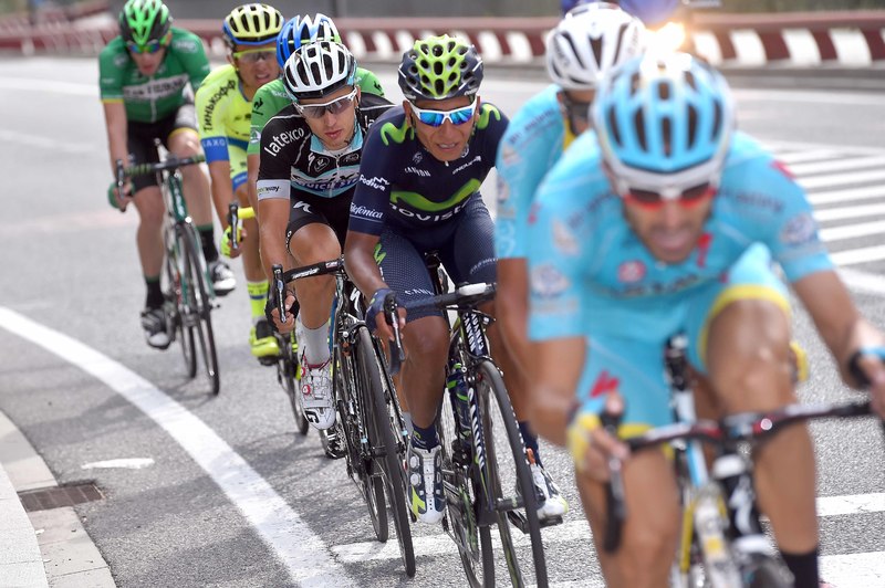 Vuelta a España - stage 11 - Cycling: 70th Tour of Spain 2015 / Stage 11 
QUINTANA Nairo (COL)/BRAMBILLA Gianluca (ITA)/ 
Andorra La Vella - Cortals d'Encamp 2095m (138km)/ 
Rit Etape / Vuelta Tour d'Espagne Ronde van Spanje /(c)Tim De Waele 