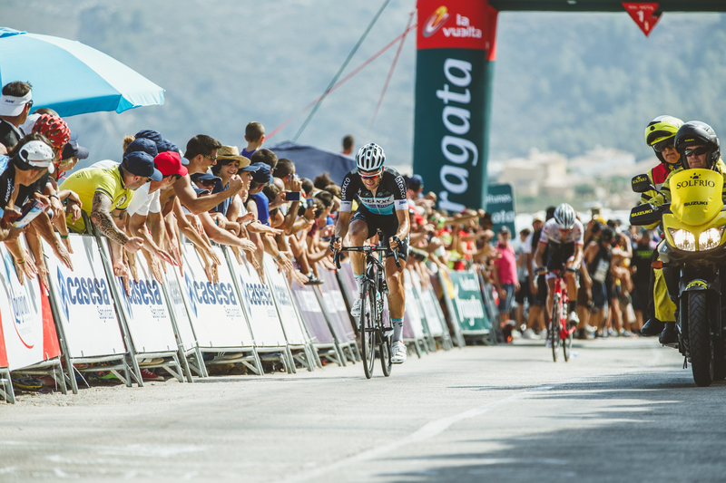 Etixx - Quick-Step keeps animating Vuelta - Stage 9: Torrevieja - Cumbre del Sol 168.3 km Photo: Jim Fryer / BrakeThrough Media