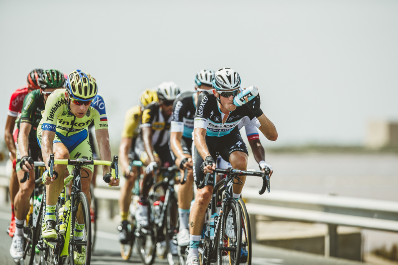 Etixx - Quick-Step keeps animating Vuelta - Stage 9: Torrevieja - Cumbre del Sol 168.3 km Photo: Jim Fryer / BrakeThrough Media