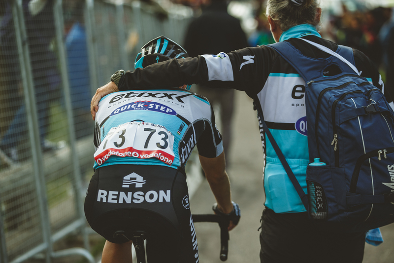 Etixx - Quick-Step keeps animating Vuelta - Stage 11: Andorra - Cortals d'Encamp 138 km Photo: Jim Fryer / BrakeThrough Media