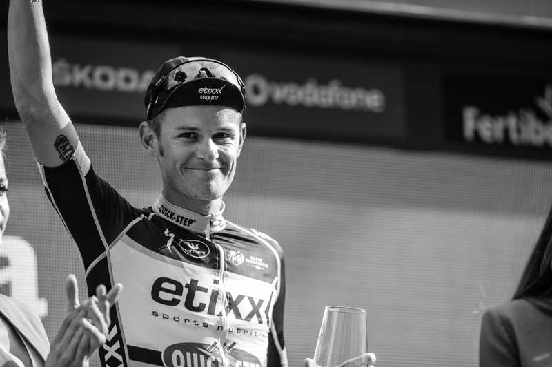 Etixx - Quick-Step keeps animating Vuelta - Stage 12: Andorra - Lleida 173 km Photo: Jim Fryer / BrakeThrough Media