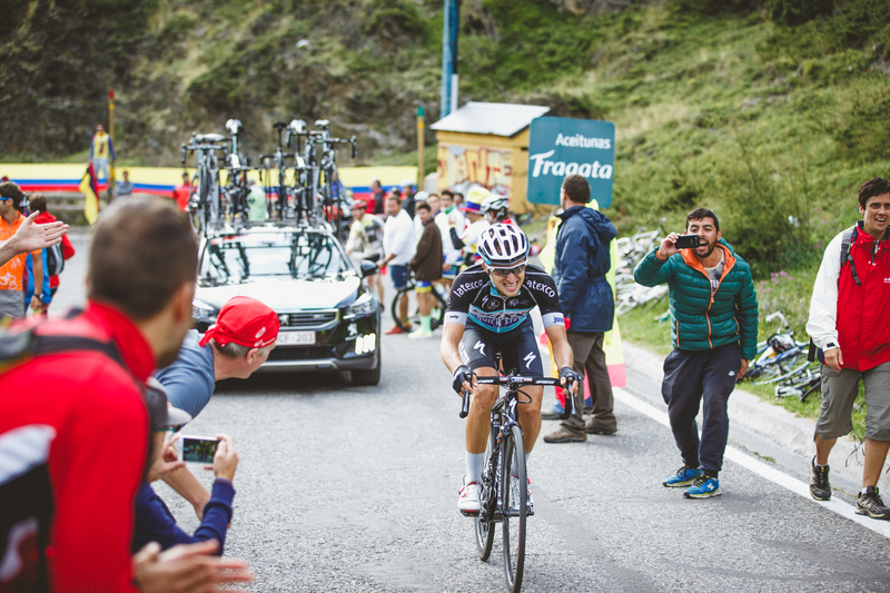 Etixx - Quick-Step keeps animating Vuelta - Stage 11: Andorra la Vella - - Cortals d' Encamp, 138 km Photo: Sabine Jacob / BrakeThrough Media