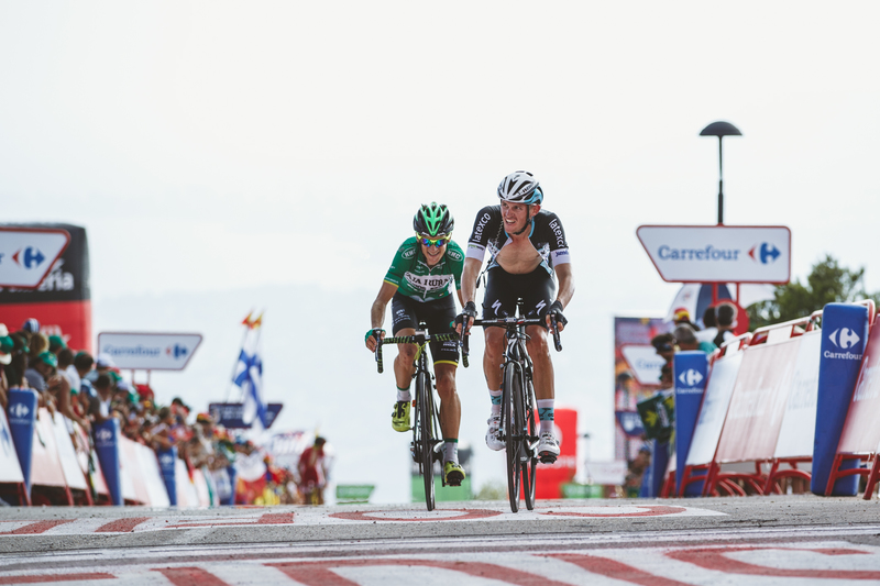 Etixx - Quick-Step keeps animating Vuelta - Stage 9: Torrevieja - Cumbre del Sol 168.3 km Photo: Jim Fryer / BrakeThrough Media