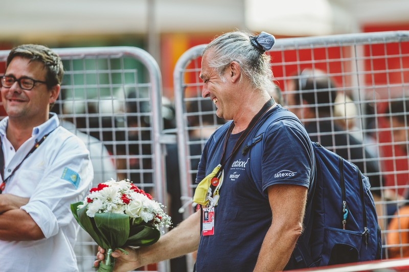 Etixx - Quick-Step keeps animating Vuelta - Stage 12: Andorra - Lleida 173 km Photo: Jim Fryer / BrakeThrough Media