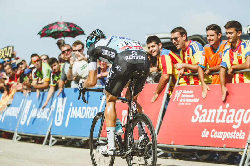 Etixx - Quick-Step keeps animating Vuelta - Stage 9: Torrevieja - Cumbre del Sol 168.3 km Photo: Jim Fryer / BrakeThrough Media