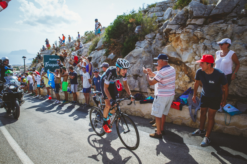 Etixx - Quick-Step keeps animating Vuelta - Stage 9: Torrevieja - Cumbre del Sol, 168.3 KM Photo: Iri Greco / BrakeThrough Media
