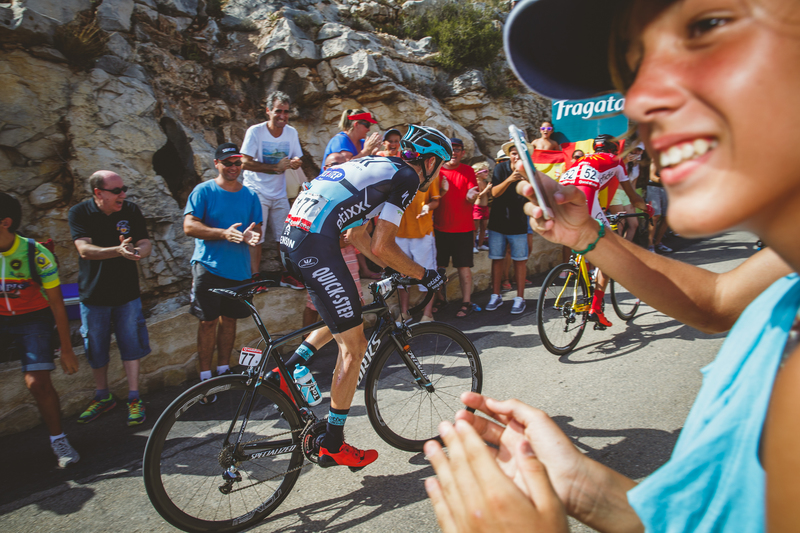 Etixx - Quick-Step keeps animating Vuelta - Stage 9: Torrevieja - Cumbre del Sol, 168.3 KM Photo: Iri Greco / BrakeThrough Media