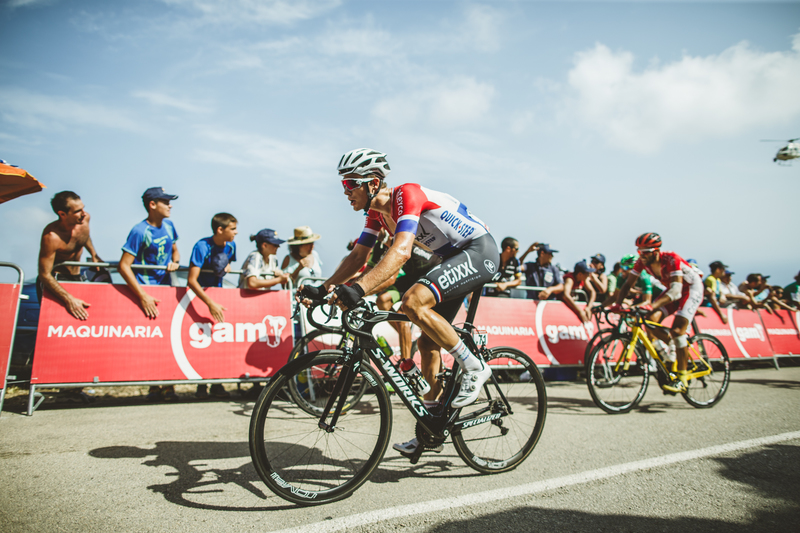 Etixx - Quick-Step keeps animating Vuelta - Stage 9: Torrevieja - Cumbre del Sol 168.3 km Photo: Jim Fryer / BrakeThrough Media
