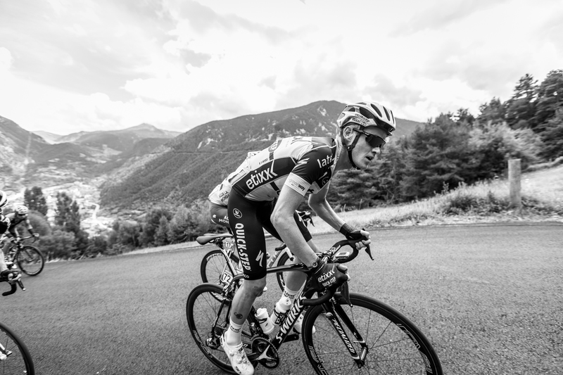 Etixx - Quick-Step keeps animating Vuelta - Stage 11: Andorra - Cortals d'Encamp 138 km Photo: Jim Fryer / BrakeThrough Media