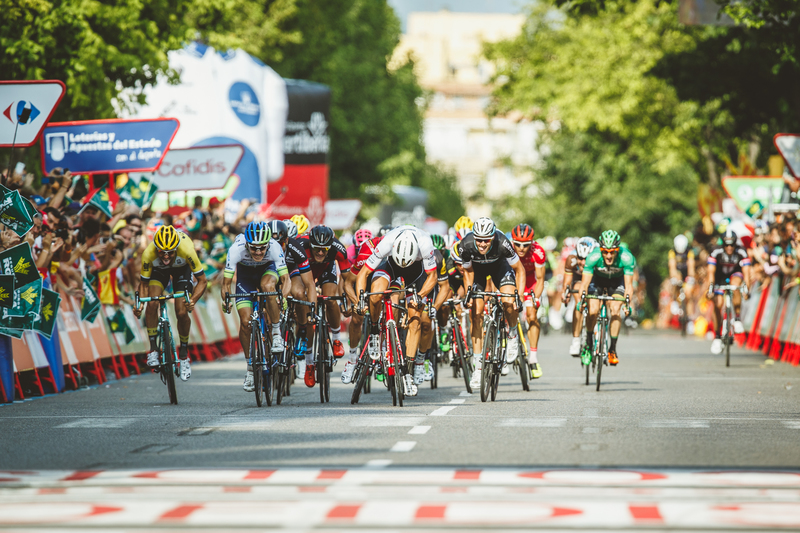 Etixx - Quick-Step keeps animating Vuelta - Stage 12: Andorra - Lleida 173 km Photo: Jim Fryer / BrakeThrough Media
