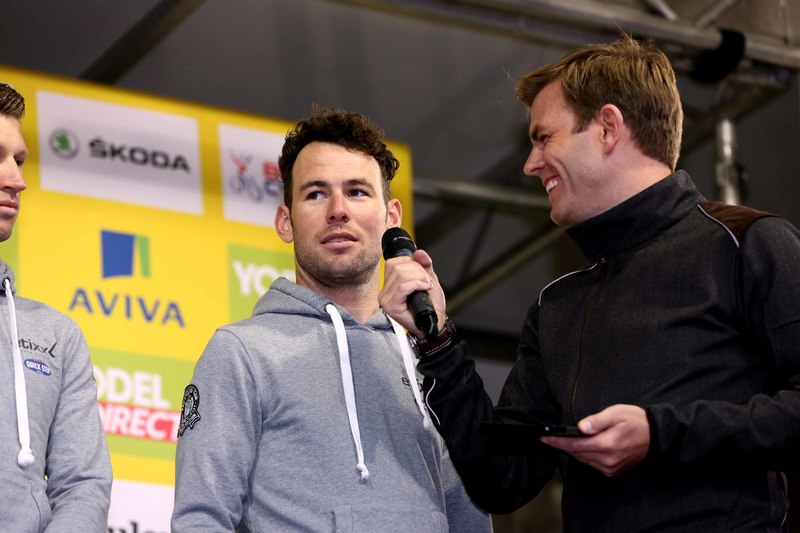Tour of Britain - team presentation - Cycling: Tour of Britain 2015/ Team Presentation
CAVENDISH Mark (Gbr)/
Rit Etape / Tour of Britain /(c)Tim De Waele 