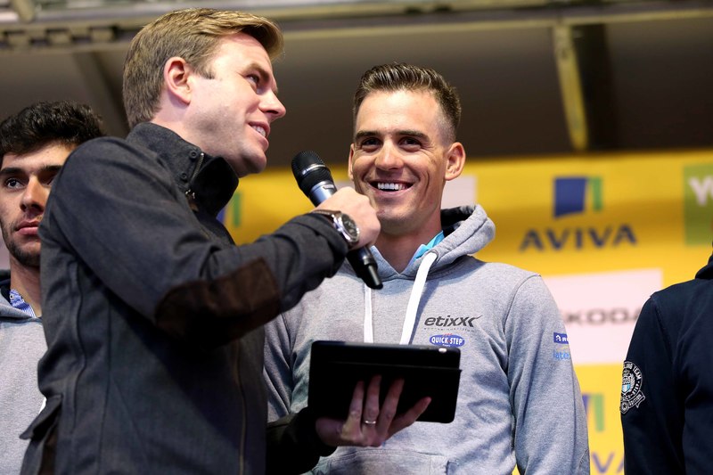 Tour of Britain - team presentation - Cycling: Tour of Britain 2015/ Team Presentation
STYBAR Zdenek ((CZE)/
Rit Etape / Tour of Britain /(c)Tim De Waele 