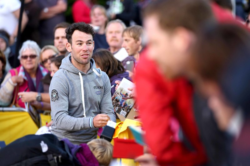 Tour of Britain - team presentation - Cycling: Tour of Britain 2015/ Team Presentation
CAVENDISH Mark (Gbr)/
Rit Etape / Tour of Britain /(c)Tim De Waele 