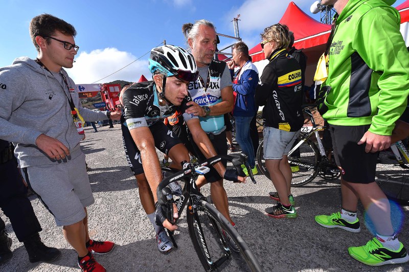 Vuelta a España - stage 15 - Cycling: 70th Tour of Spain 2015 / Stage 15
Arrival/ VERONA Carlos (ESP)/
Comillas - Sostres. Cabrales 1.230m (175.8Km)/
Rit Etape / Vuelta Tour d'Espagne Ronde van Spanje /(c)Tim De Waele 