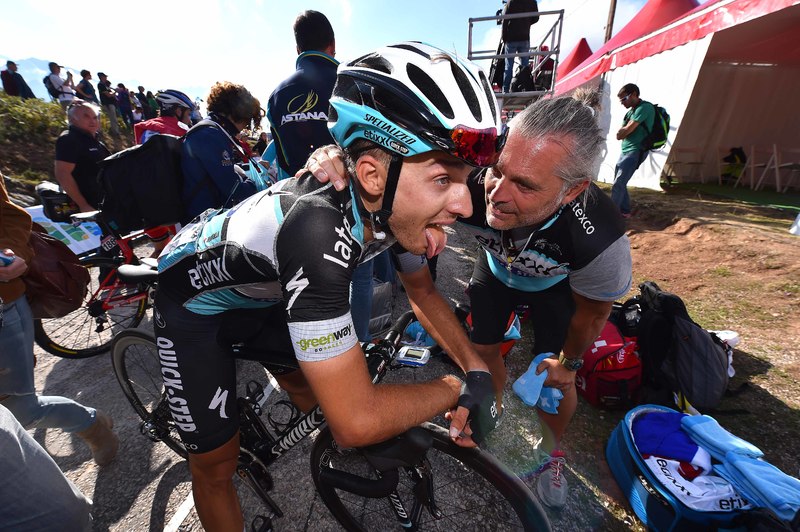 Vuelta a España - stage 15 - Cycling: 70th Tour of Spain 2015 / Stage 15
Arrival/ VERONA Carlos (ESP)/
Comillas - Sostres. Cabrales 1.230m (175.8Km)/
Rit Etape / Vuelta Tour d'Espagne Ronde van Spanje /(c)Tim De Waele 