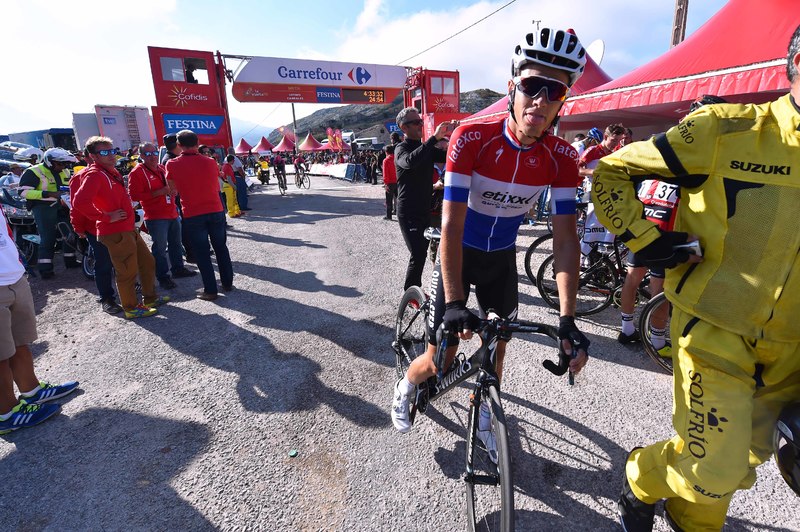 Vuelta a España - stage 15 - Cycling: 70th Tour of Spain 2015 / Stage 15 
Arrival / TERPSTRA Niki (NED)/ 
Comillas - Sotres Cabrales 1230m (175,8Km)/ 
Rit Etape / Vuelta Tour d'Espagne Ronde van Spanje /(c)Tim De Waele 
