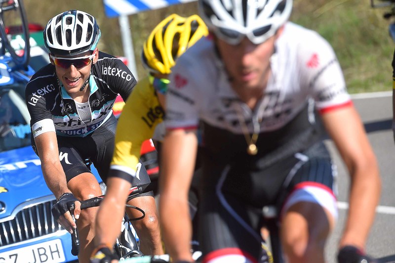 Vuelta a España - stage 16 - Cycling: 70th Tour of Spain 2015 / Stage 16
VERONA Carlos (ESP)/
Luarca - Ermita de Alba. Quiros 1.185m (185Km)
Rit Etape / Vuelta Tour d'Espagne Ronde van Spanje /(c)Tim De Waele 