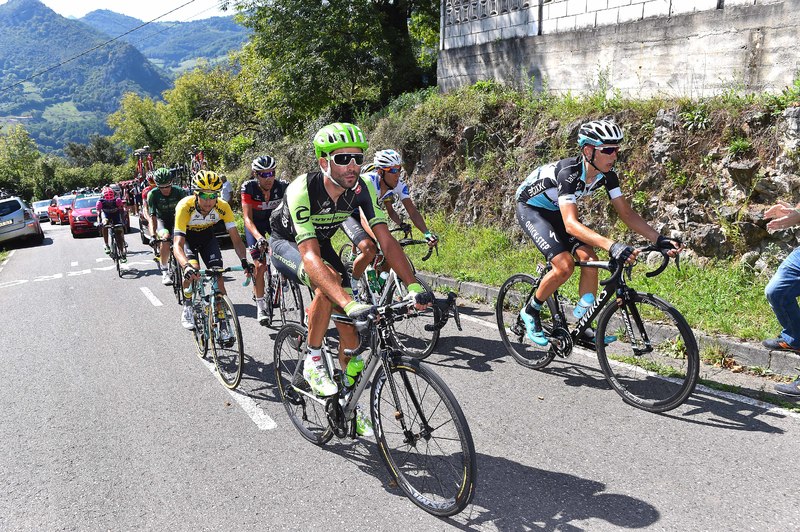 Vuelta a España - stage 16 - Cycling: 70th Tour of Spain 2015 / Stage 16
MOSER Moreno (ITA)/ 
Luarca - Ermita de Alba. Quiros 1.185m (185Km)
Rit Etape / Vuelta Tour d'Espagne Ronde van Spanje /(c)Tim De Waele 