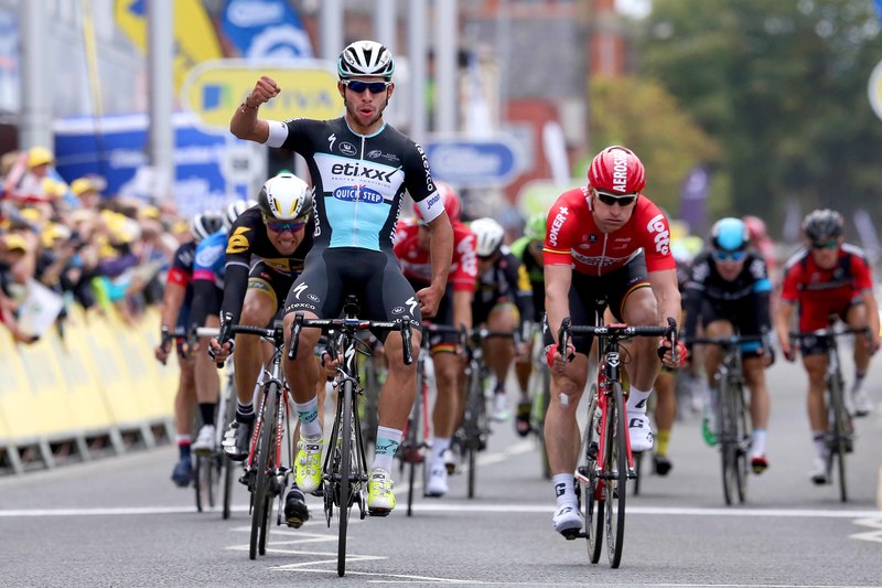 Tour of Britain - stage 4 - Cycling: 12th Tour of Britain 2015/ Stage 4
Arrival/ GAVIRIA Fernando (Col)/ Celebration Joie Vreugde/ GREIPEL Andre (Ger)/ BOASSON HAGEN Edvlad (Nor)/
Edinburgh - Blyth (217.4Km)/
Rit Etape / Tour of Britain / (c)Tim De Waele 