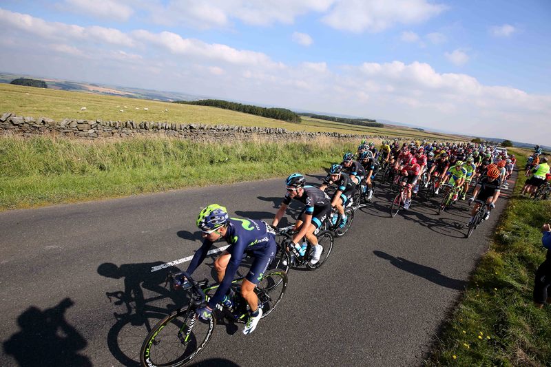 Tour of Britain - stage 5 - Cycling: 12th Tour of Britain 2015/ Stage 5
Illustration Illustratie /  Peloton Peleton/ Landscape Paysage/
Prudhoe - Hartside Fell (166.4Km)/
Rit Etape / Tour of Britain / (c)Tim De Waele 