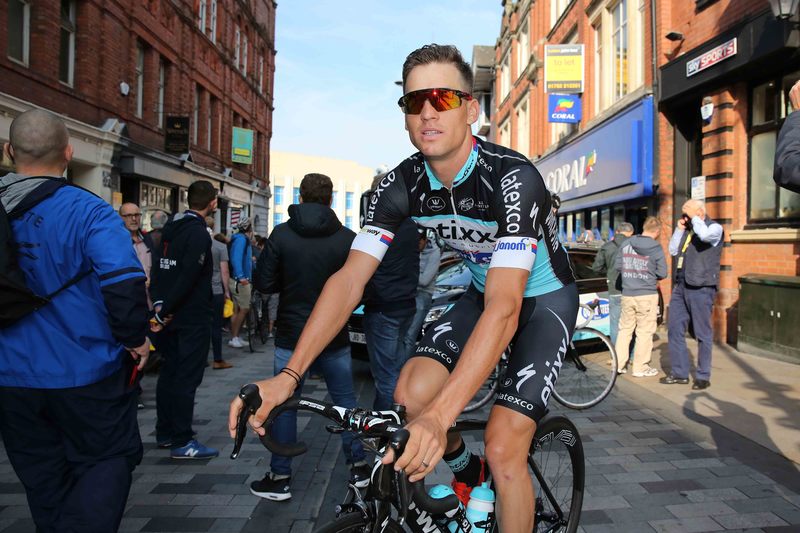 Tour of Britain - stage 6 - Cycling: 12th Tour of Britain 2015/ Stage 6
Start Departure Vertrek /  STYBAR  Zdenek (Cze)/ 
Stoke-on-Trent - Nottingham (192.7Km)/
Rit Etape / Tour of Britain / (c)Tim De Waele 