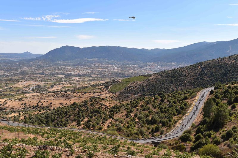 Vuelta a España - stage 19 - Cycling: 70th Tour of Spain 2015 / Stage 19
Illustration Illustratie / Peleton Peloton / Landscape Paysage Landschap / 
Medina del Campo - Avila (185.8Km)/ 
Rit Etape / Vuelta Tour d'Espagne Ronde van Spanje /(c)Tim De Waele 