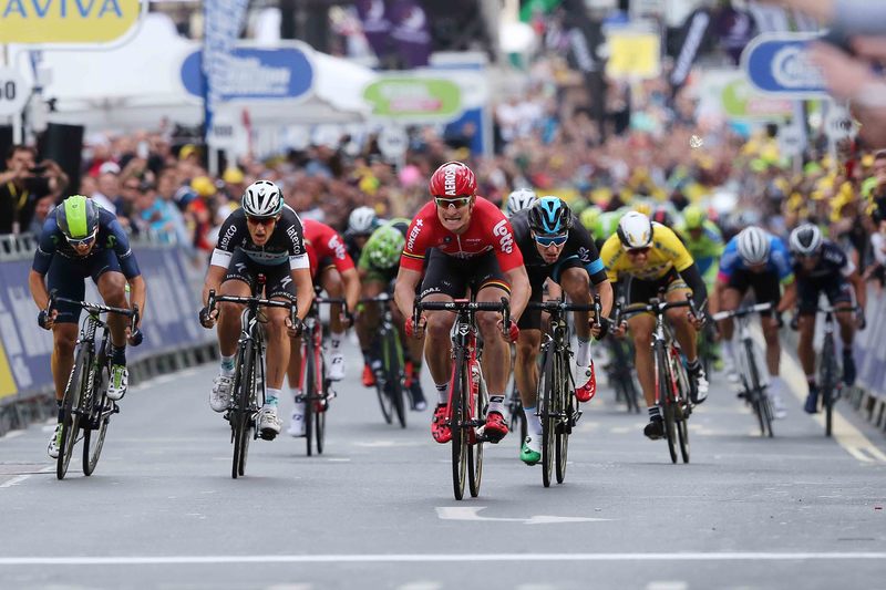 Tour of Britain - stage 8 - Cycling: 12th Tour of Britain 2015/ Stage 8
Arrival / Sprint / GREIPEL Andre (Ger)/  VIVIANI  Elia (Ita)/ LOBATO DEL VALLE  Juan Jose (Esp)/BOASSON HAGEN Edvald (Nor) Yellow Leader Jersey/TRENTIN Matteo (ITA)/
London - London (86,8Km)/
Rit Etape / Tour of