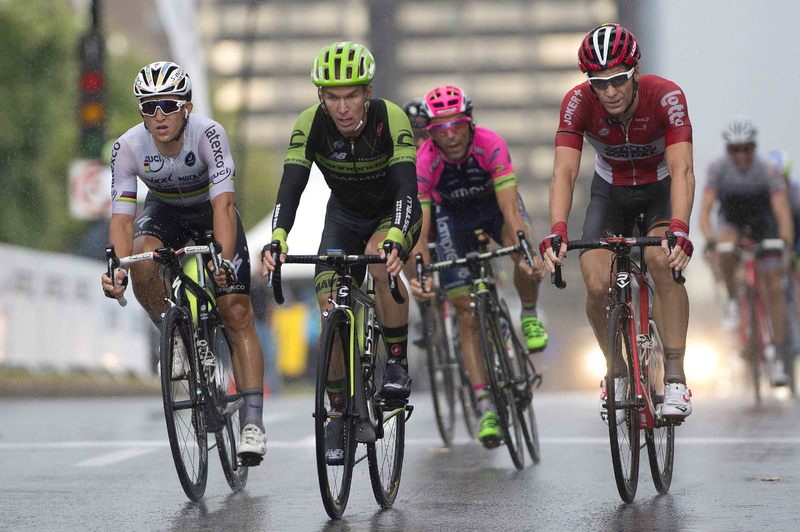 Grand Prix Cycliste de Montreal - Cycling: 6th Grand Prix Cycliste de Montreal 2015
Arrival / KWIATKOWSKI  Michal (Pol) Champion Jersey/ 
Montreal- Montreal (205.7Km)/
Grand Prix Montreal/ (c) Tim De Waele