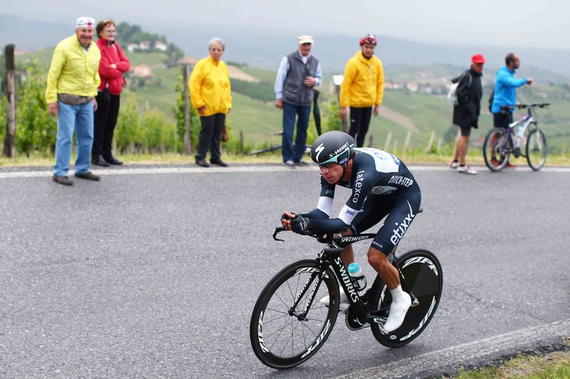Giro d`Italia - stage 12 - Cycling: 97th Tour of Italy 2014 / Stage 12 
URAN Rigoberto (COL)/ 
Barbaresco - Barolo (41,9Km)/ 
Time Trial Contre la Montre Tijdrit TT / 
Giro Tour Ronde van Italie /(c) Tim De Waele