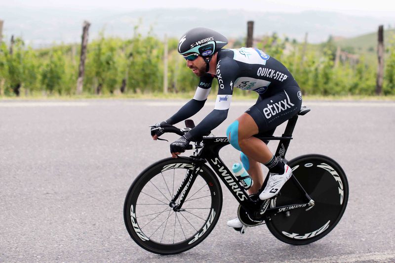 Giro d`Italia - stage 12 - Cycling: 97th Tour of Italy 2014 / Stage 12 
DE GENDT Thomas (BEL)/ 
Barbaresco - Barolo (41,9Km)/ 
Time Trial Contre la Montre Tijdrit TT / 
Giro Tour Ronde van Italie /(c) Tim De Waele