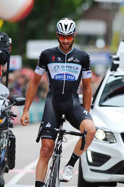 Eneco Tour - stage 7 - Cycling : 10th Eneco Tour 2014 / Stage 7
Arrival / VAN KEIRSBULCK Guillaume (BEL) Celebration Joie Vreugde/
Riemst (Bel) - Sittard-Geleen (Ned) (183,4 Km)/ 
Rit Etape /(c)Tim De Waele
