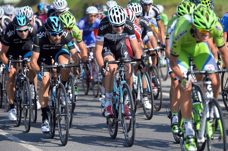 La Vuelta a España - stage 13 - Cycling: 69th Tour of Spain 2014 / Stage 13 
CATALDO Dario (ITA)/ SERRY Pieter (BEL)/ 
Belorado - Obregon Parque De Cabarceno 170m (188,7Km)/ 
Vuelta Tour d'Espagne Ronde van Spanje / Etape Rit /(c) Tim De Waele