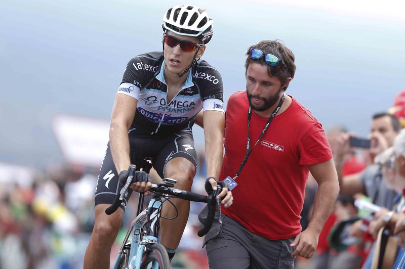 La Vuelta a España - stage 14 - Cycling: 69th Tour of Spain 2014 / Stage 14 
Arrival / VERONA Carlos (ESP)/ 
Santander - La Camperona Valle De Sabero 1600m (200,8Km)/ 
Vuelta Tour d'Espagne Ronde van Spanje / Etape Rit /(c) Tim De Waele