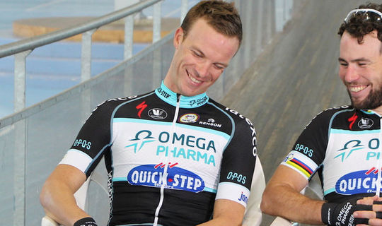 Keisse and Cavendish Train for Lotto Six-Days Flanders-Gent
