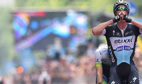 Giro d'Italia: Sensationele zege Keisse in slotrit