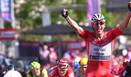 A day of double joy for Marcel Kittel at the Giro d'Italia
